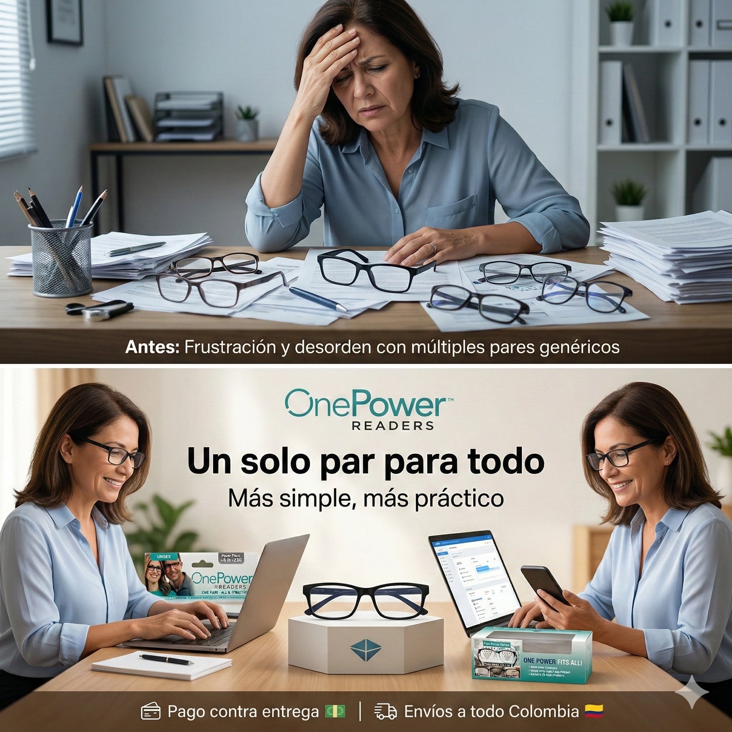 One Power Readers: Un solo par para todas las graduaciones.