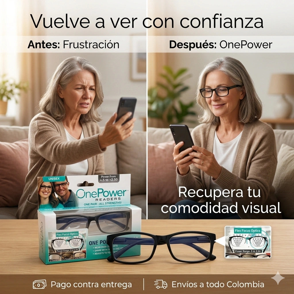 One Power Readers: Un solo par para todas las graduaciones.